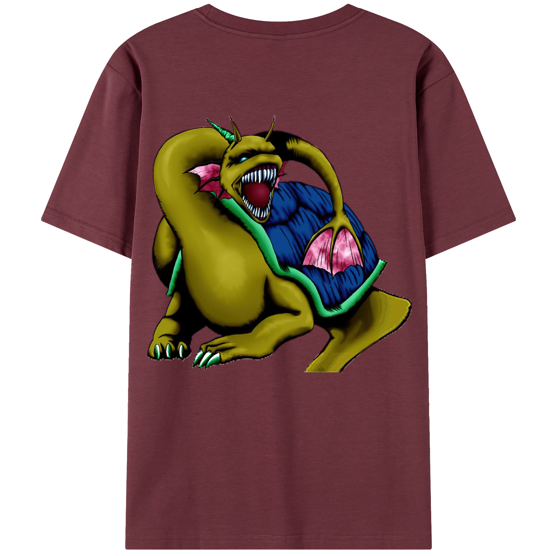 （画像用） 遊☆戯☆王 Yu-Gi-Oh! 綿100％半袖Tシャツ（背面プリント）